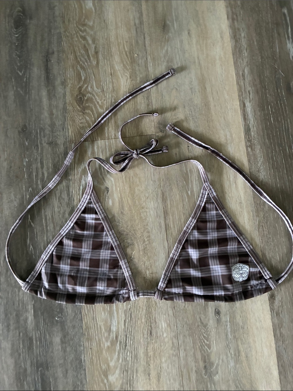 Farmers Market Hawaii Palaka Bikini Top